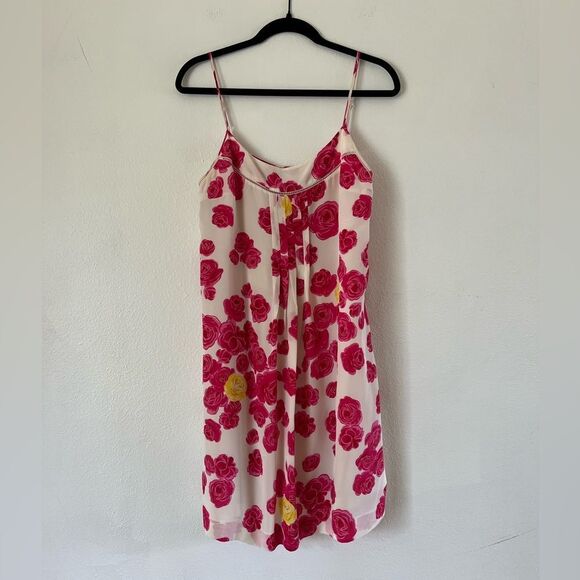 Anthropologie Moulinette Soeurs Atypical Situation Dress 100% Silk - Picture 2 of 8